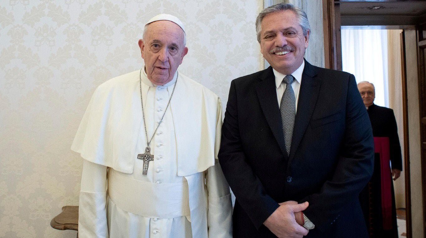 En su último viaje oficial, Alberto Fernández visitará al Papa en el Vaticano